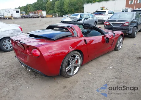 2012 Chevrolet Corvette из США, поврежденный, VIN 1G1YC2DW2C5106499